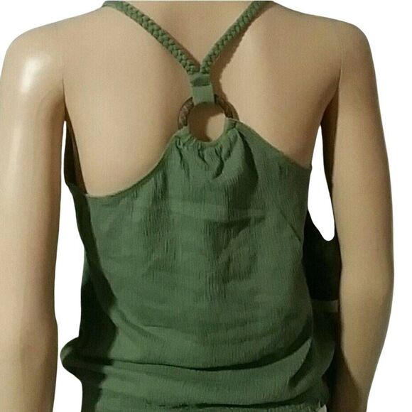 Green razorback top M - Picture 3 of 3